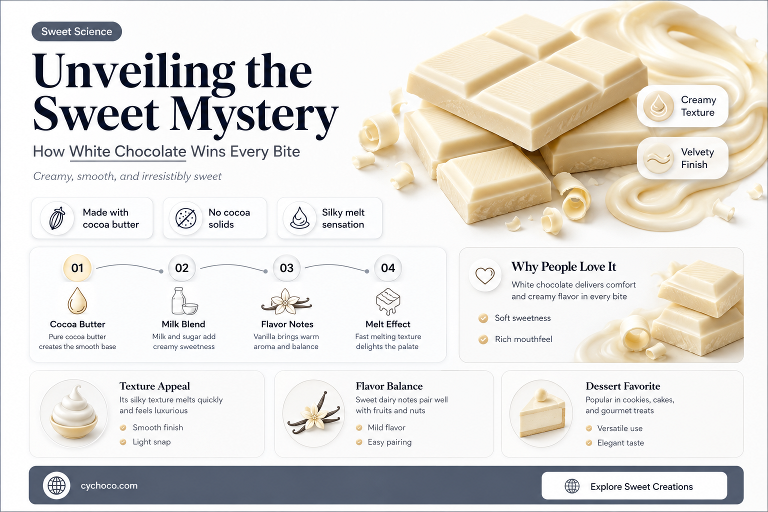 how white chocolate