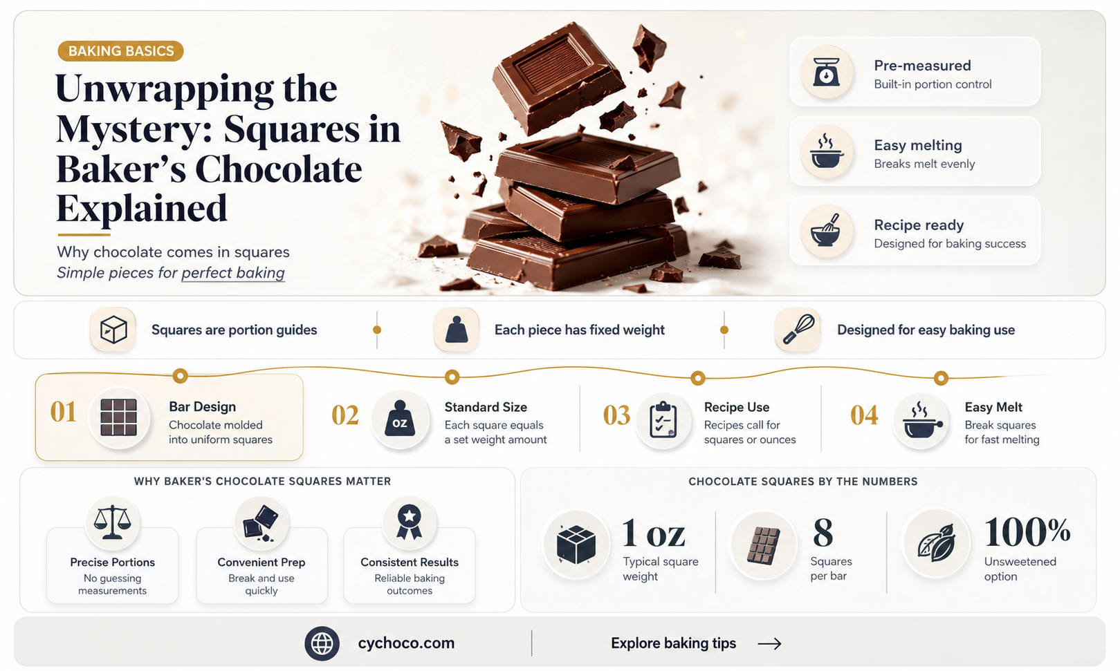 how many squares in baker