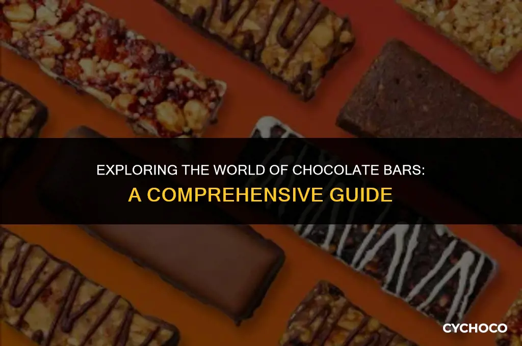 what are all the chocolate bars
