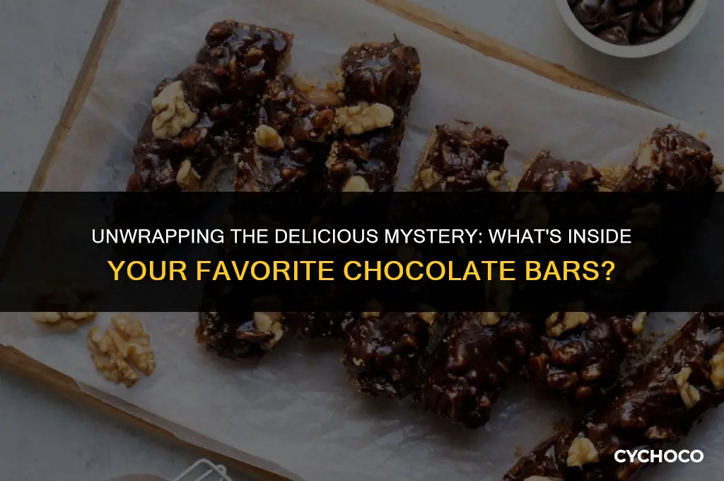 what are chocolate bars made of