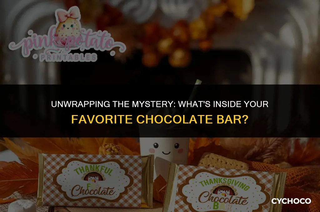 what are chocolate bars wrapped in