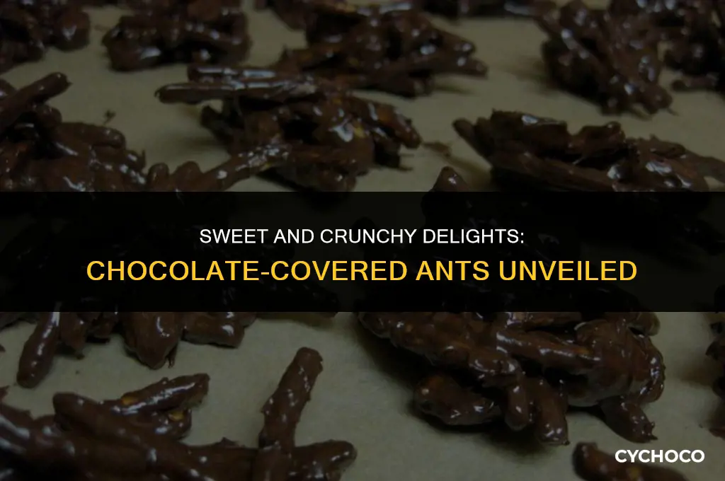 what are chocolate covered ants