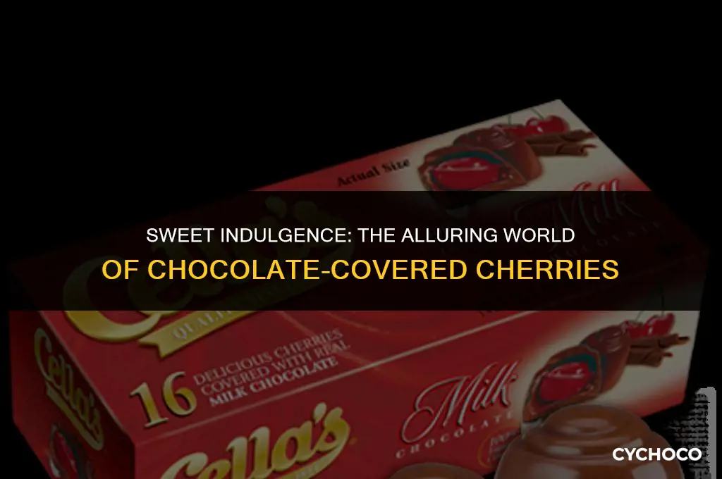 what are chocolate covered cherries called