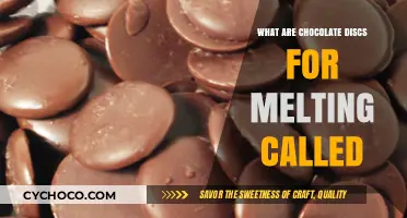 Decoding Chocolate: What Are Those Melting Discs Called?