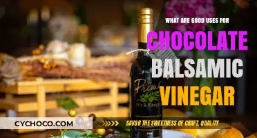 Sweet and Savory: Exploring Chocolate Balsamic Vinegar's Culinary Uses