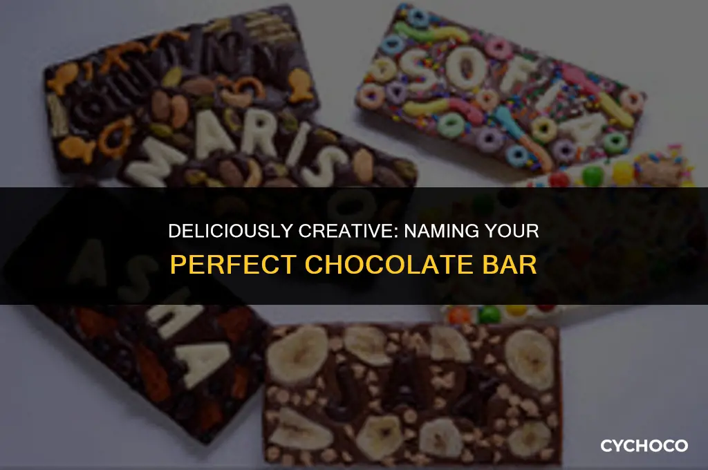 what are some good names for a chocolate bar
