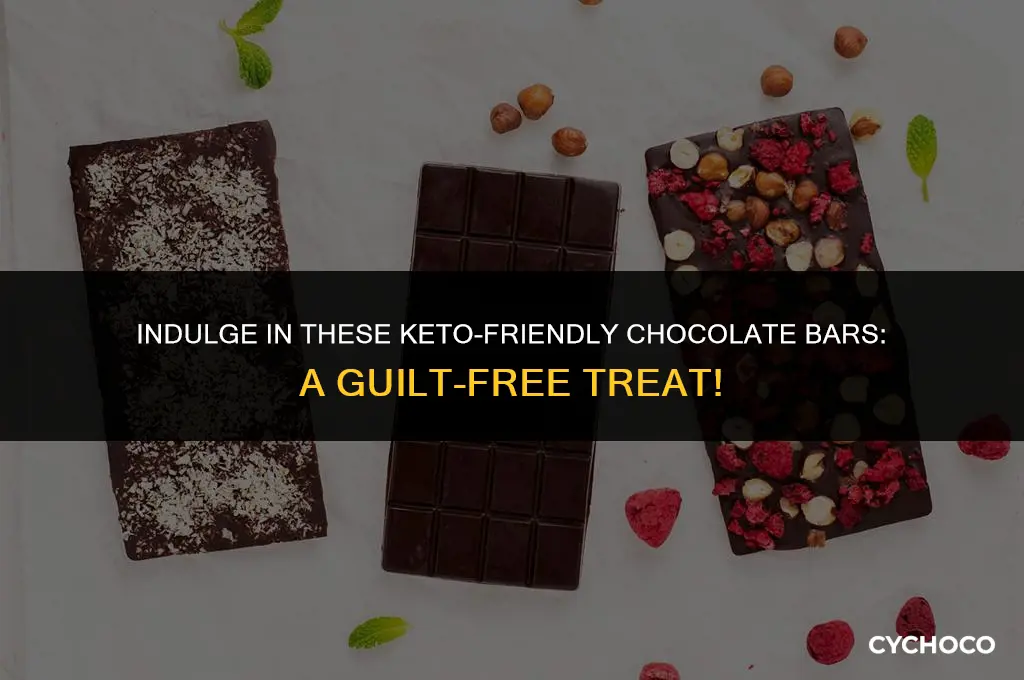 what are some keto chocolate bars