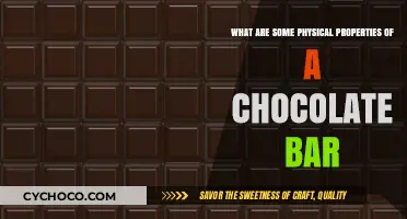 Unwrapping the Secrets: Physical Properties of a Chocolate Bar