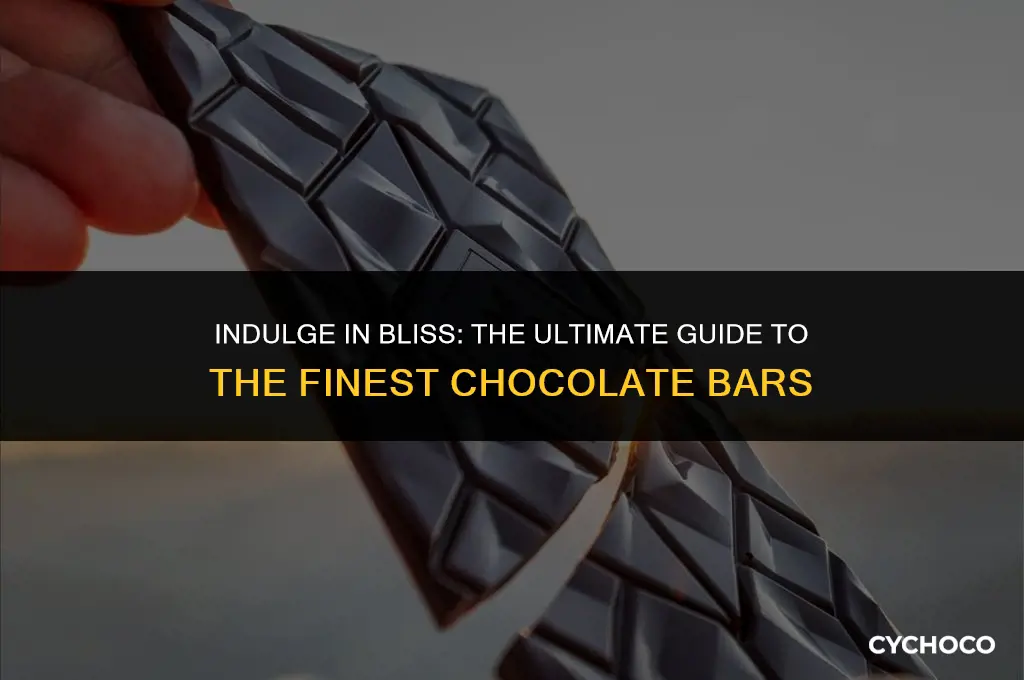 what are the best chocolate bars