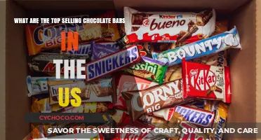 Unwrapping America's Favorites: The Top-Selling Chocolate Bars in the US
