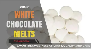 Unveiling the Sweet Mystery: What Are White Chocolate Melts?