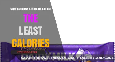 Discover Cadbury's Lowest Calorie Chocolate Bar: A Guilt-Free Treat!