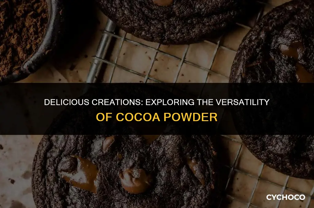 what can you make with cocoa powder
