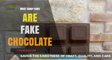 Unwrapping the Truth: Candy Bars That Aren't Real Chocolate