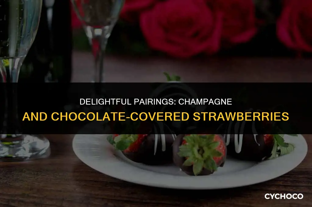 what champagne goes with chocolate covered strawberries