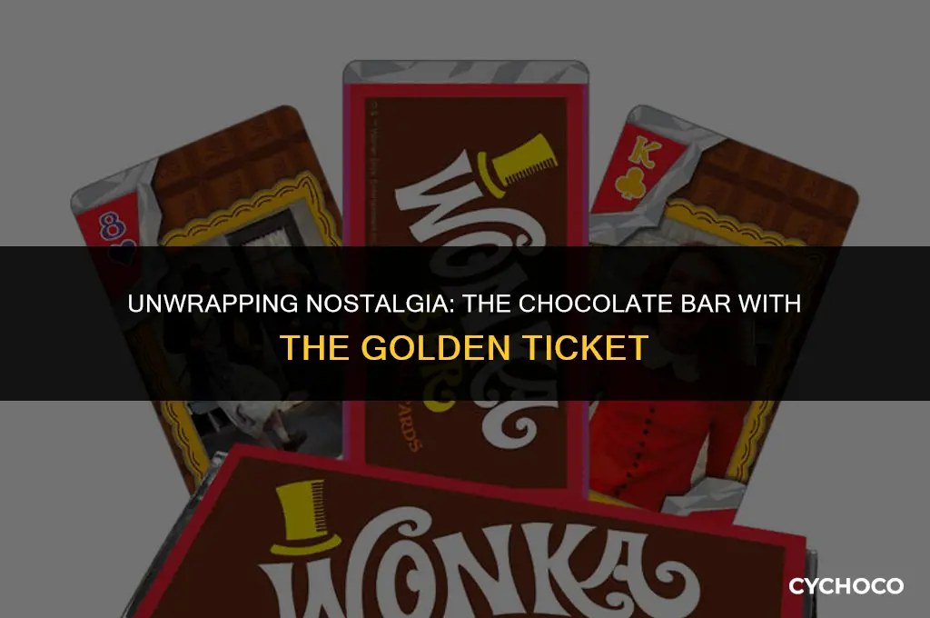 what chocolate bar did charlie find the golden ticket in