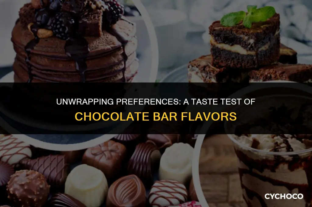 what chocolate bar flavors do people prefer