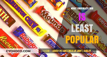 Unwrapping the Mystery: Which Chocolate Bar is the Least Popular?