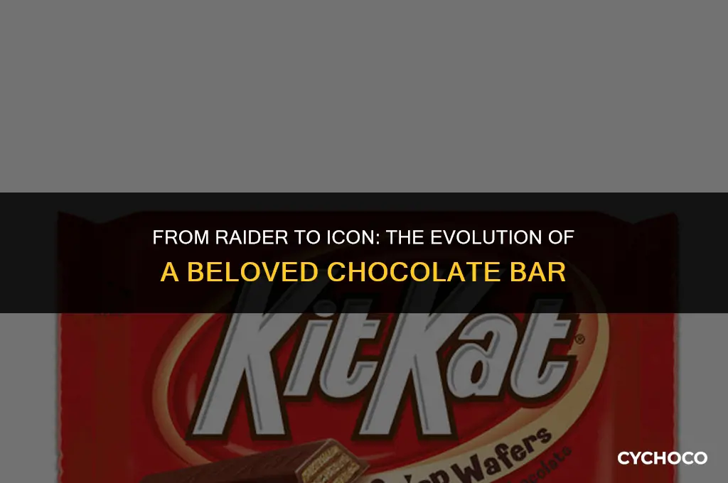 what chocolate bar was initially known as raider