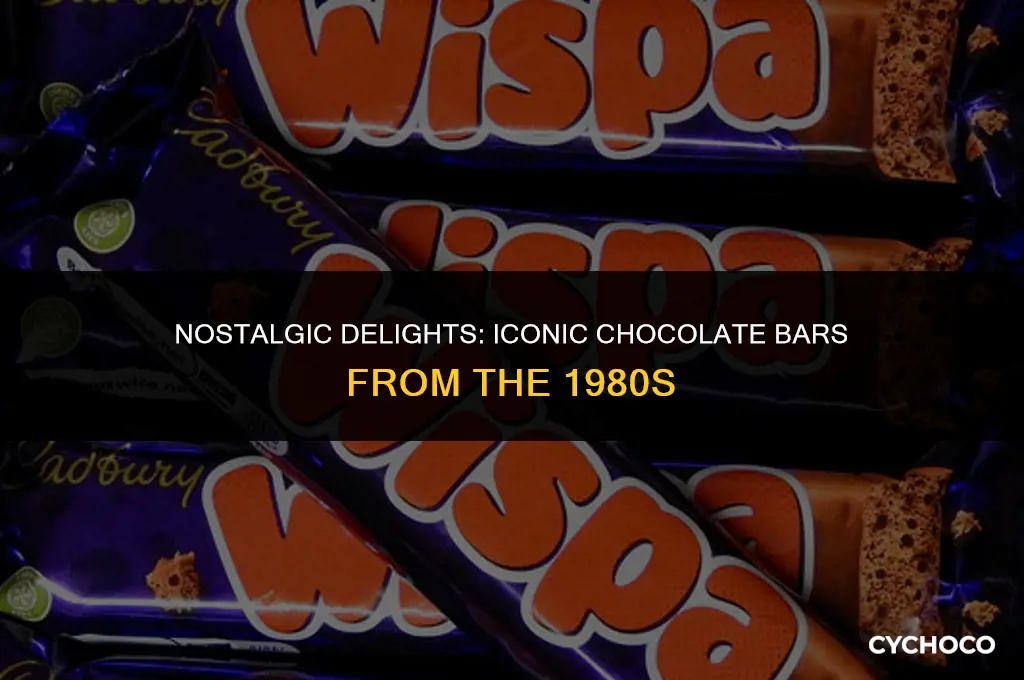 what chocolate bars are from the 1980s