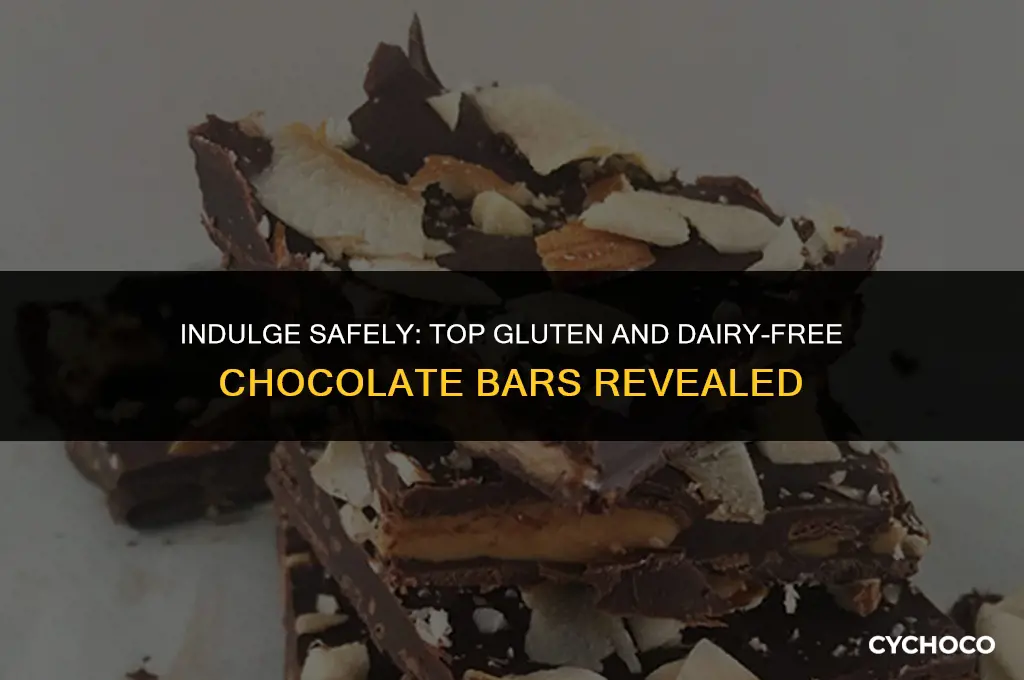what chocolate bars are gluten and dairy free