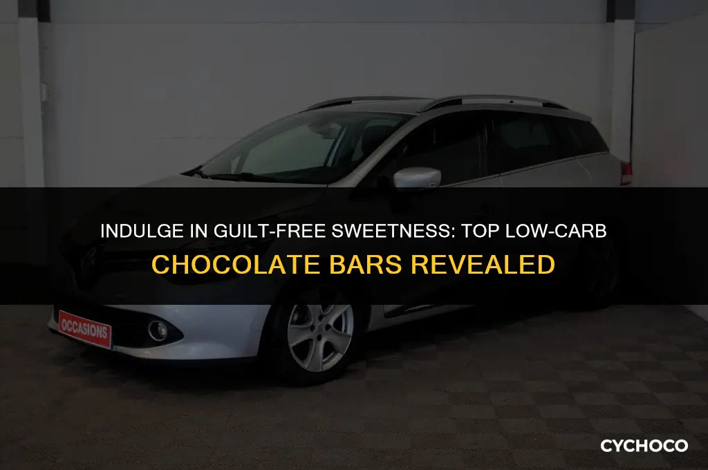 what chocolate bars are low carb