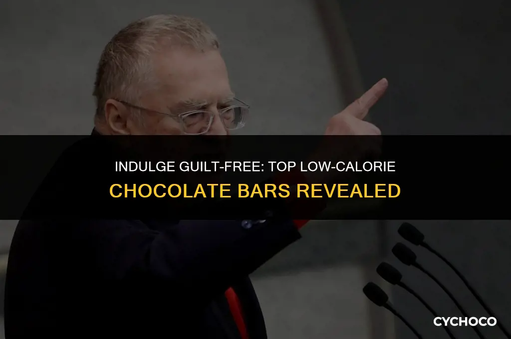 what chocolate bars are low in calories
