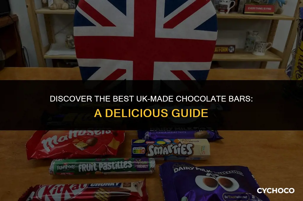 what chocolate bars are made in uk