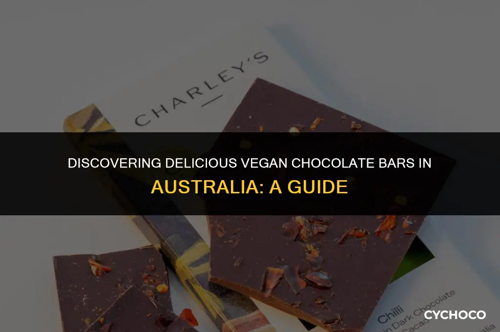what chocolate bars are vegan australia