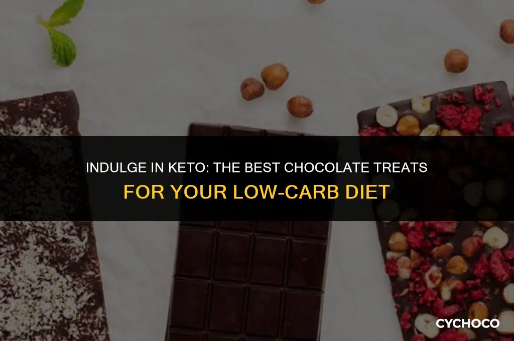 what chocolate is good for keto