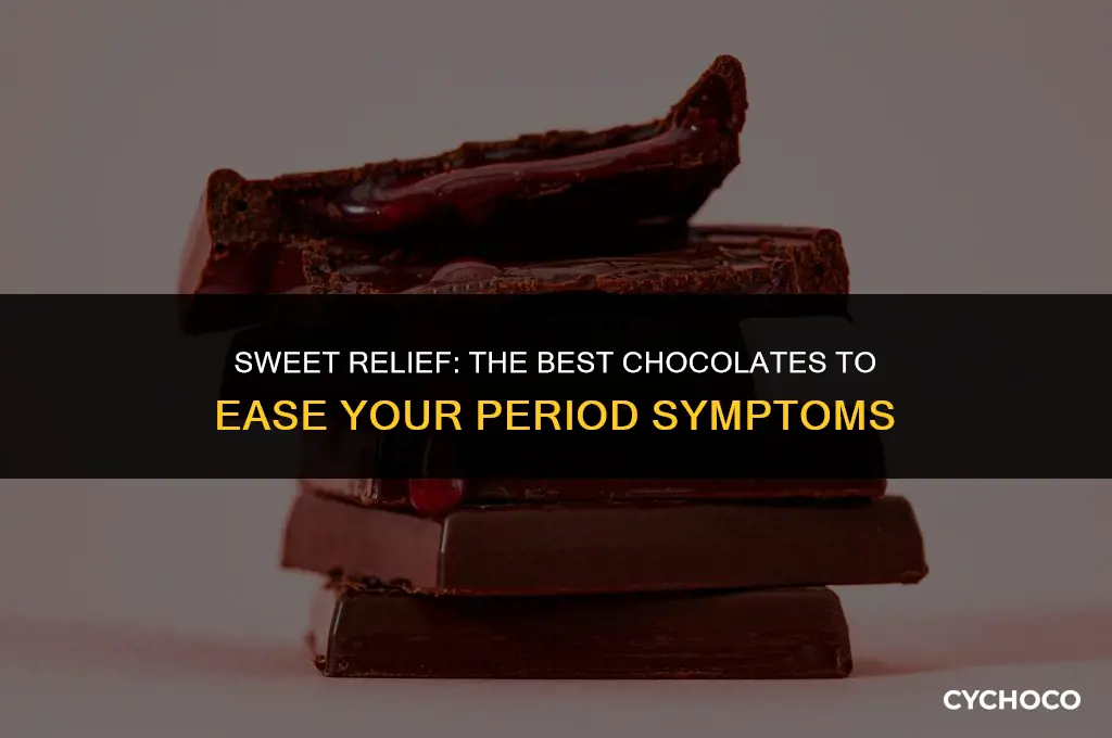 what chocolate is good for periods