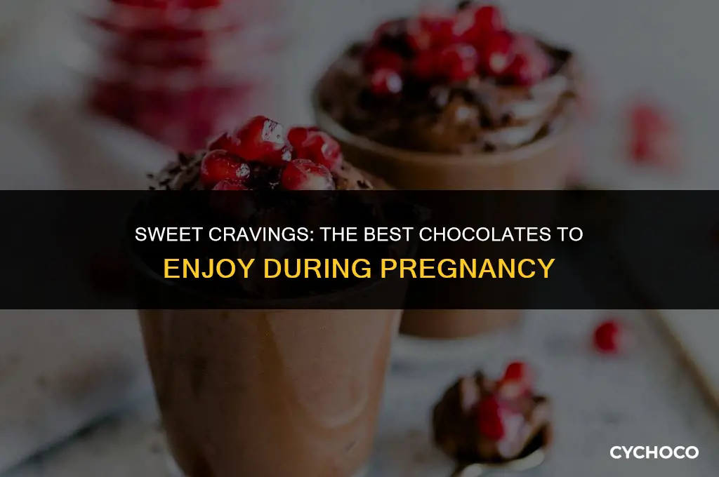 what chocolate is good for pregnancy