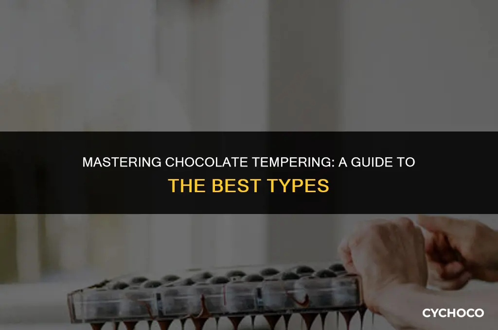 what chocolate is good for tempering