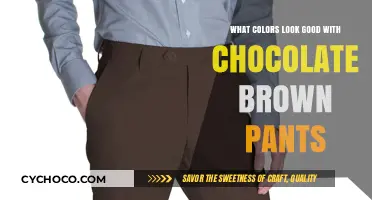 Elevate Your Style: The Perfect Color Palette for Chocolate Brown Pants