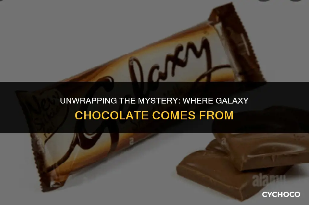 what country is galaxy chocolate made in