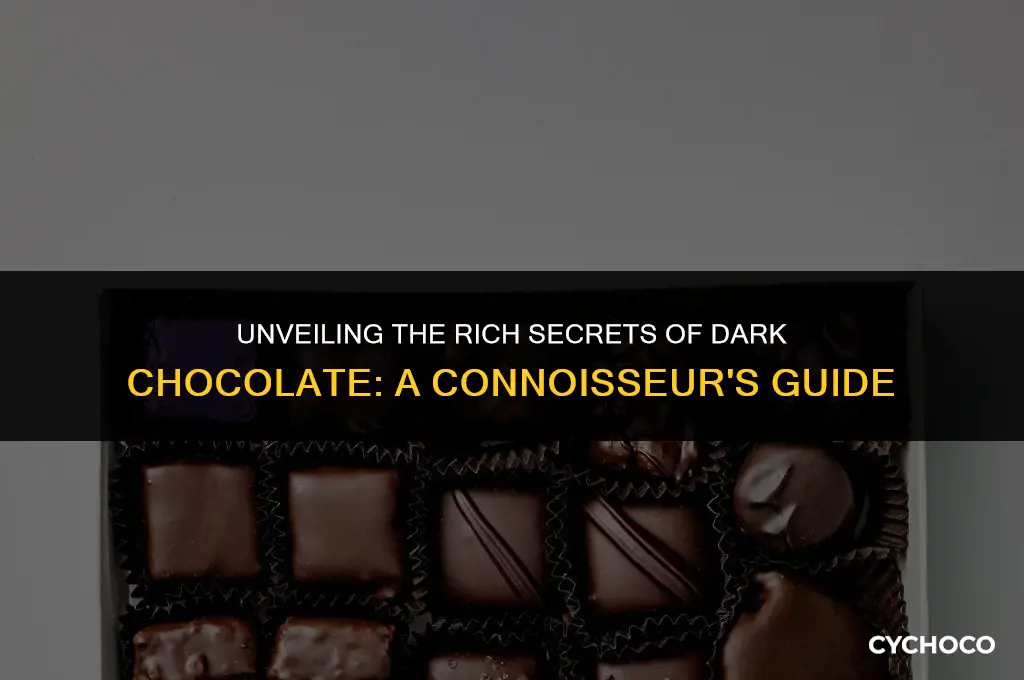 what dark chocolate