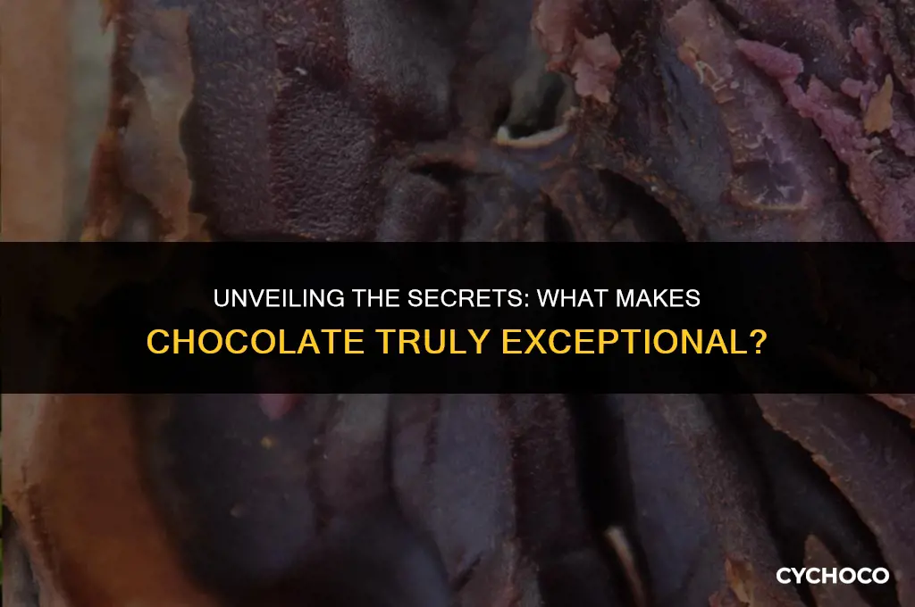 what determines good chocolate