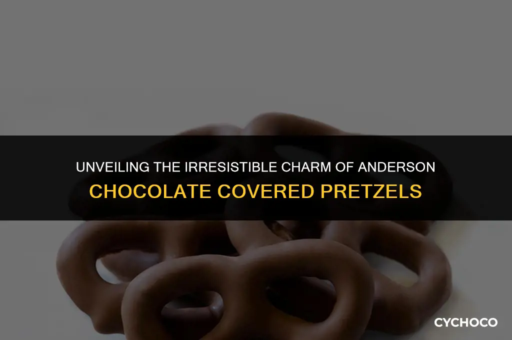 what do anderson chocolate covered pretzels look like