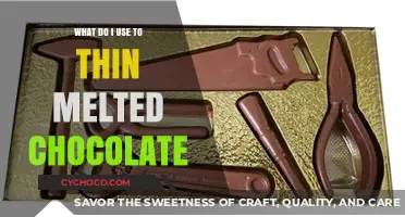 Confectionery Secrets: Ideal Tools for Thinning Melted Chocolate