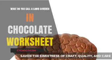 Decadent Delights: Chocolate-Covered Lamb Worksheet Wonders