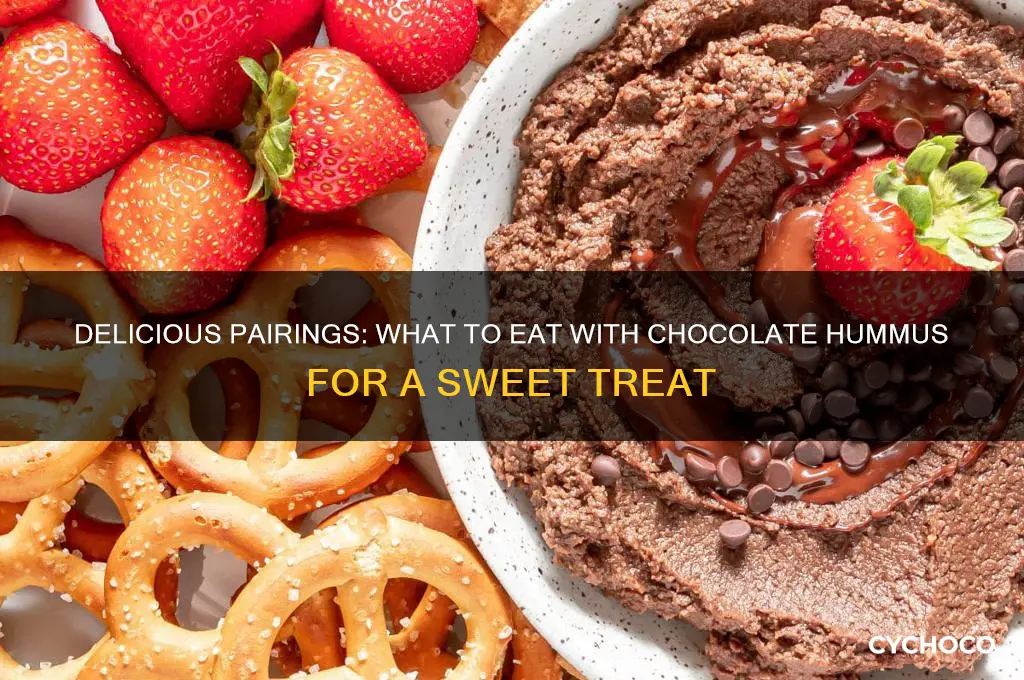 what do you eat with chocolate hummus