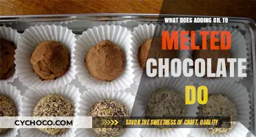 The Surprising Effects of Adding Oil to Melted Chocolate