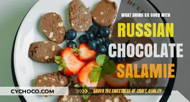 Delightful Pairings: Drinks That Complement Russian Chocolate Salami