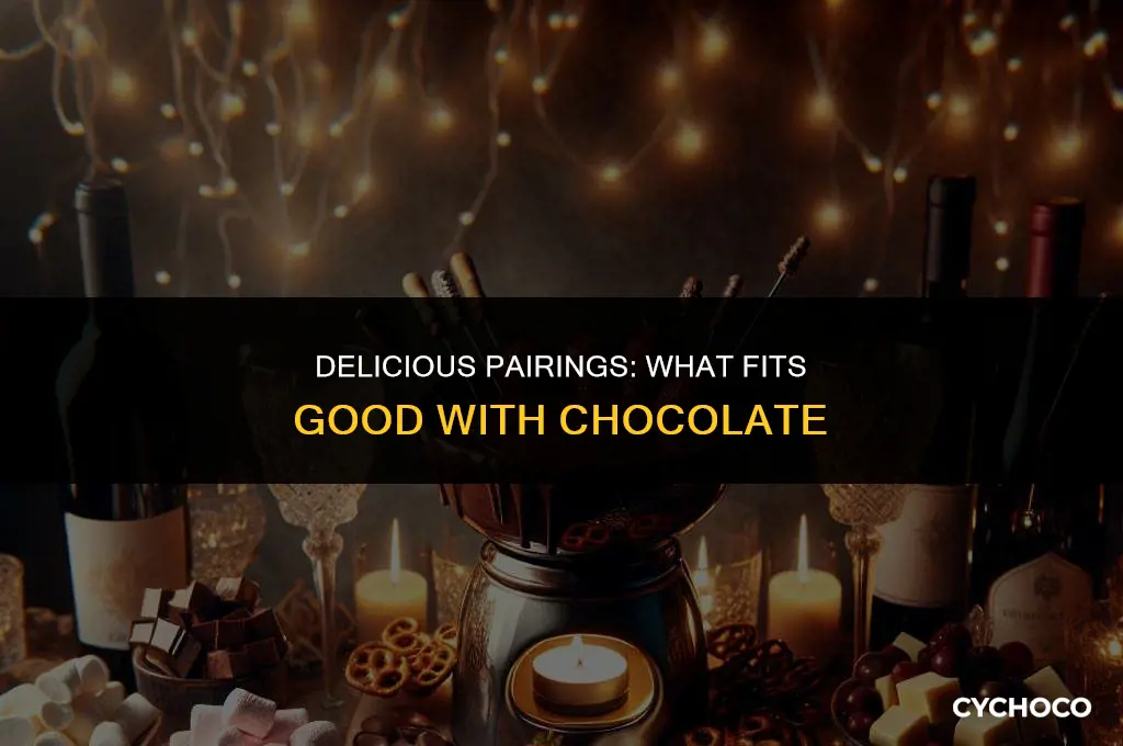 what fits good with chocolate