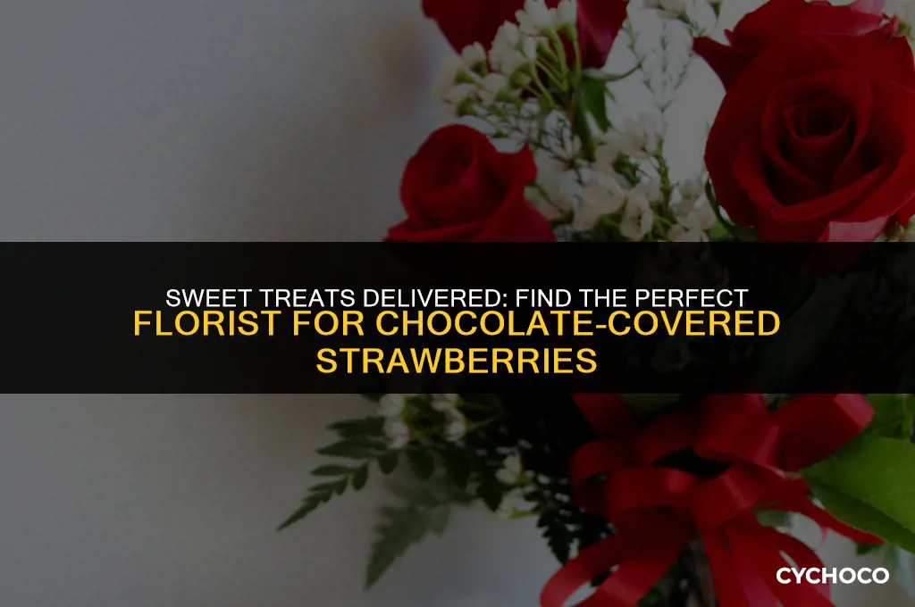 what florist delivers chocolate covered strawberries