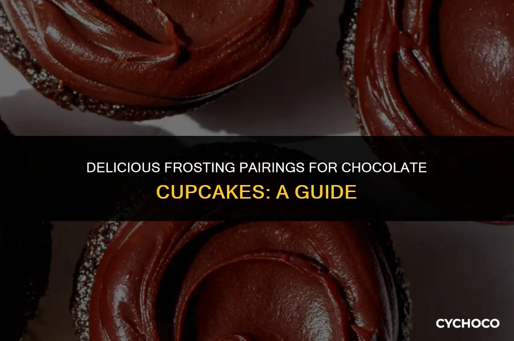 what frosting goes good with chocolate cupcakes