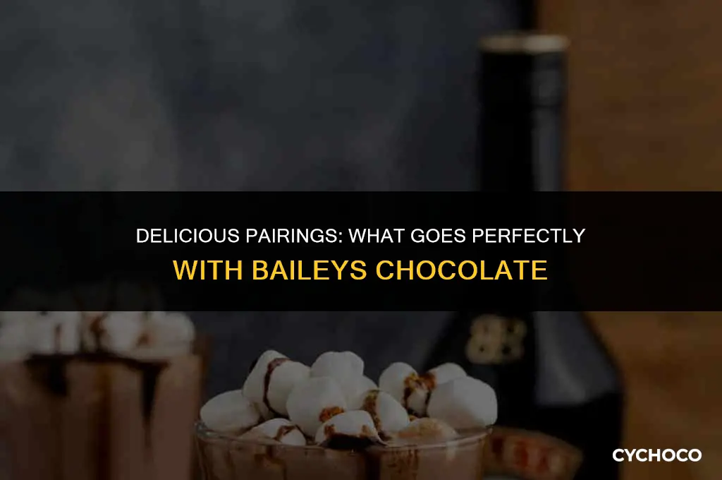 what goes good with baileys chocolate