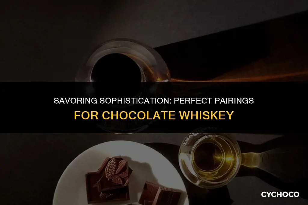 what goes good with chocolate whiskey