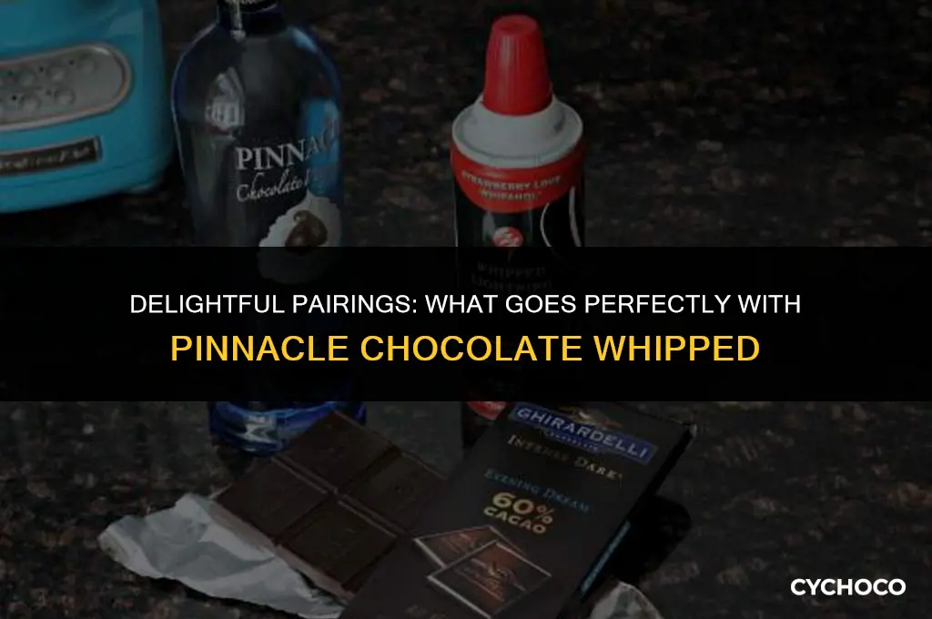 what goes good with pinnacle chocolate whipped