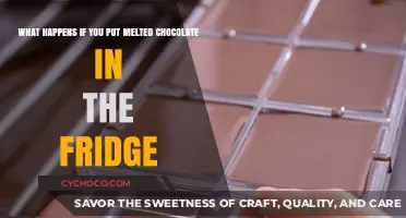 The Chilling Truth: What Happens When Melted Chocolate Meets the Fridge